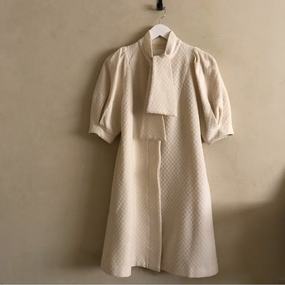 Thread Social Jackets & Blazers - THREAD Social Statement Ivory Wool Coat